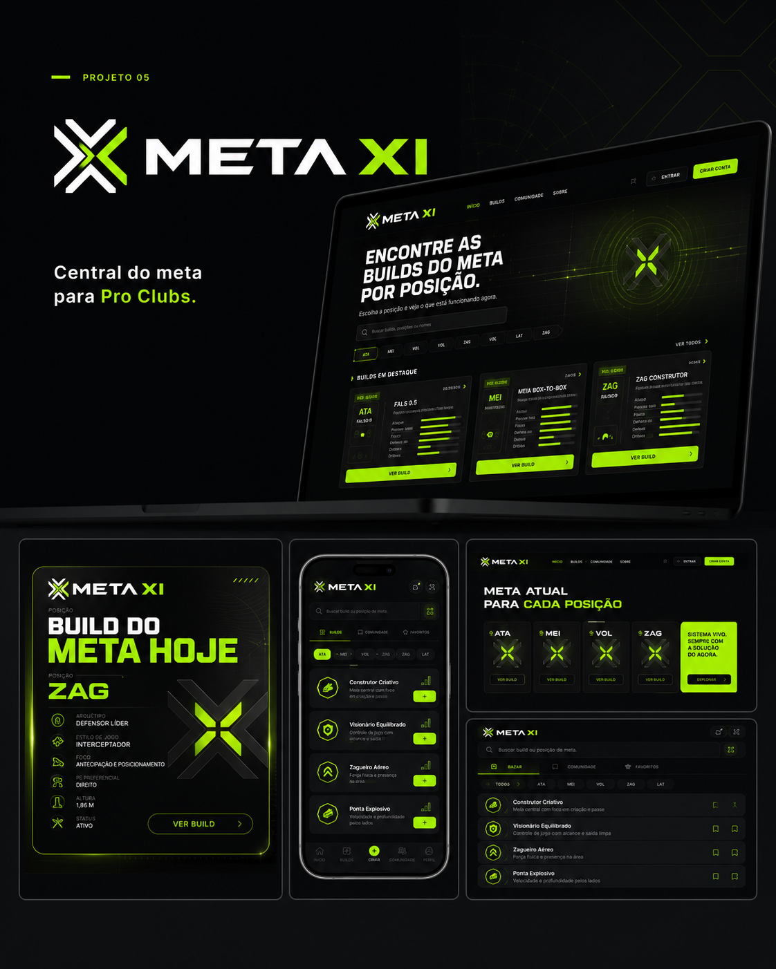Projeto de identidade visual da META XI
